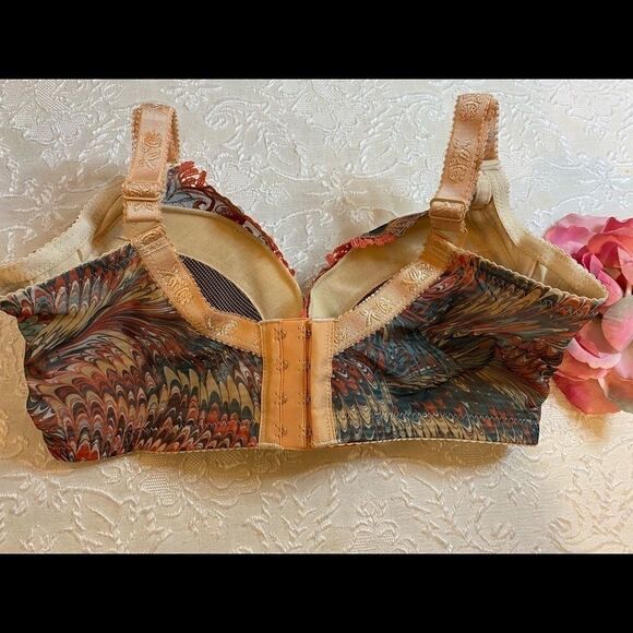 💥Qianziwanli lace Embroidery  Print Sexy Bras 34C - Picture 3 of 13